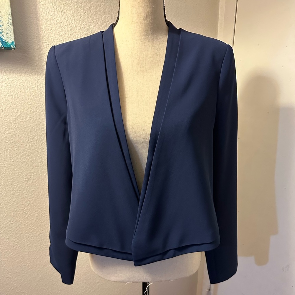 White House Black Market Deep Blue Blazer